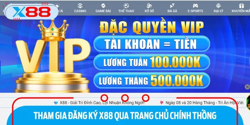 Những điều kiện cần biết khi tạo tài khoản X88
